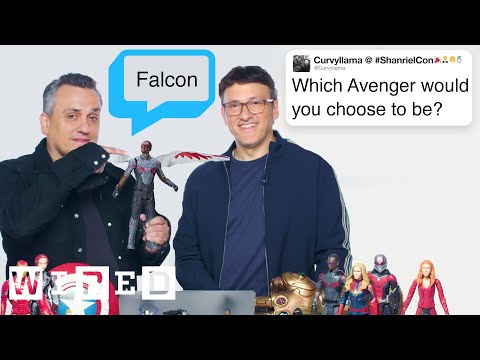 The Russo Brothers Answer Avengers: Endgame Questions From Twitter | Tech Support | WIRED