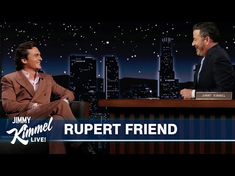 Rupert Friend On Being in the Star Wars Universe, Playing a Villain & Getting a Lightsaber