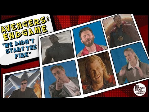 Avengers: Endgame Cast Sings "We Didn't Start the Fire"
