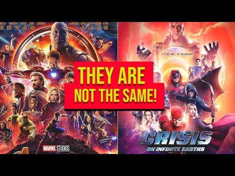 Don't Compare Crisis on Infinite Earths to Avengers Infinity War And Endgame