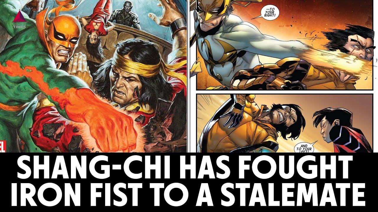 Shang chi has fought iron fist to a stalemate!  | #Shorts