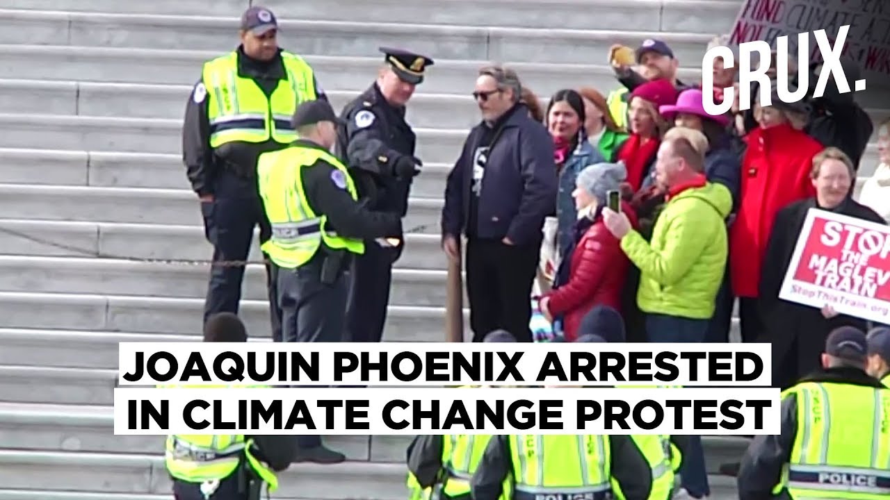Joaquin Phoenix, Martin Sheen Arrested As Jane Fonda Leads Final Climate Protest