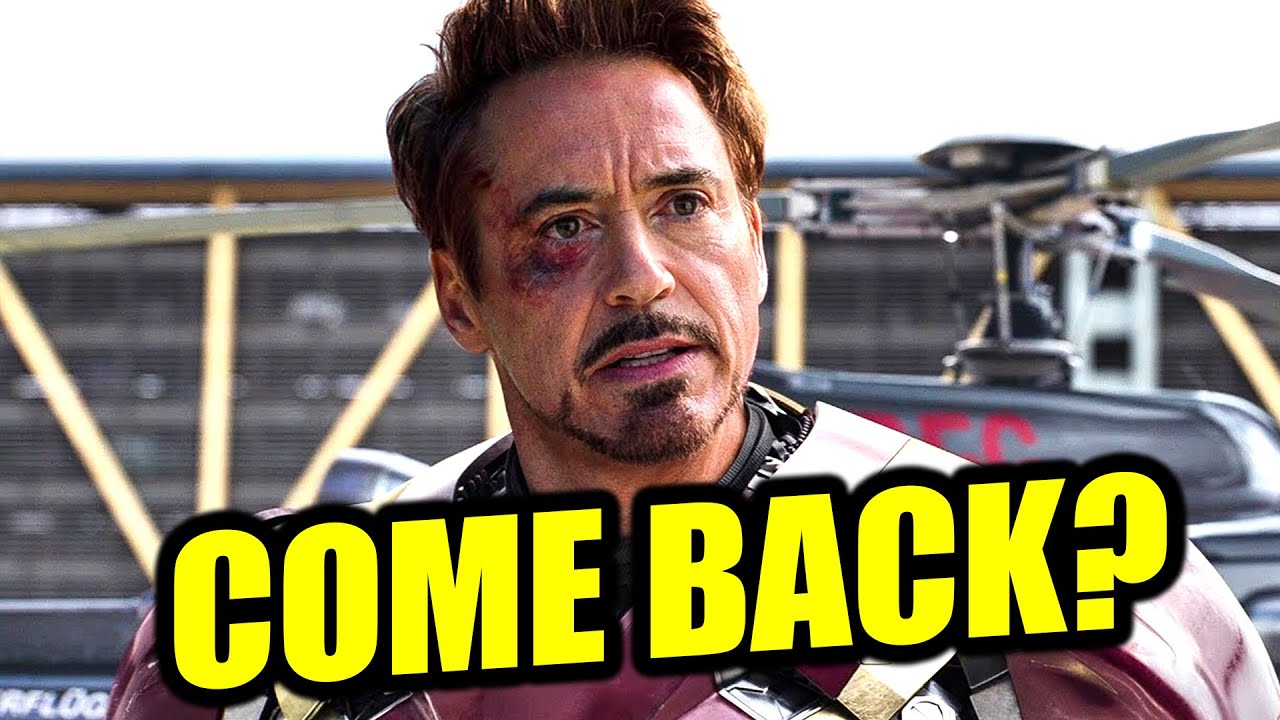 ROBERT DOWNEY JR TALKS ABOUT RETURNING AS IRON MAN Tony Stark in the the MCU