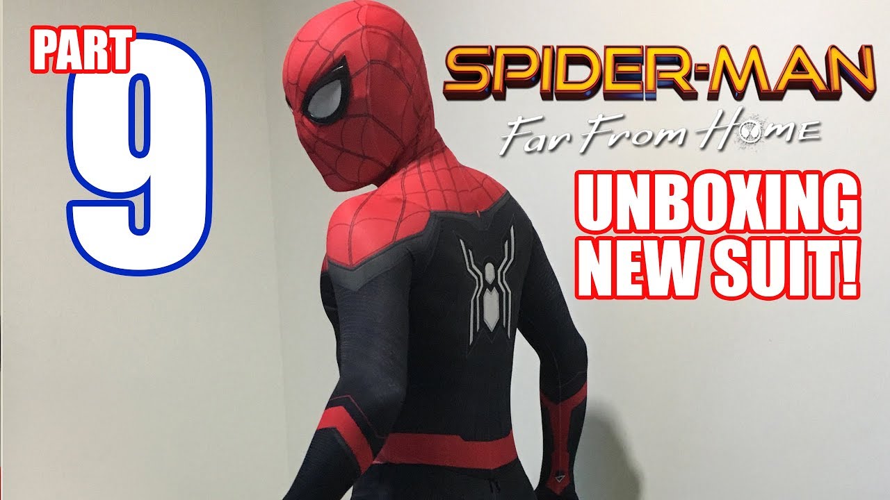UNBOXING Spiderman Far From Home Suit!!!