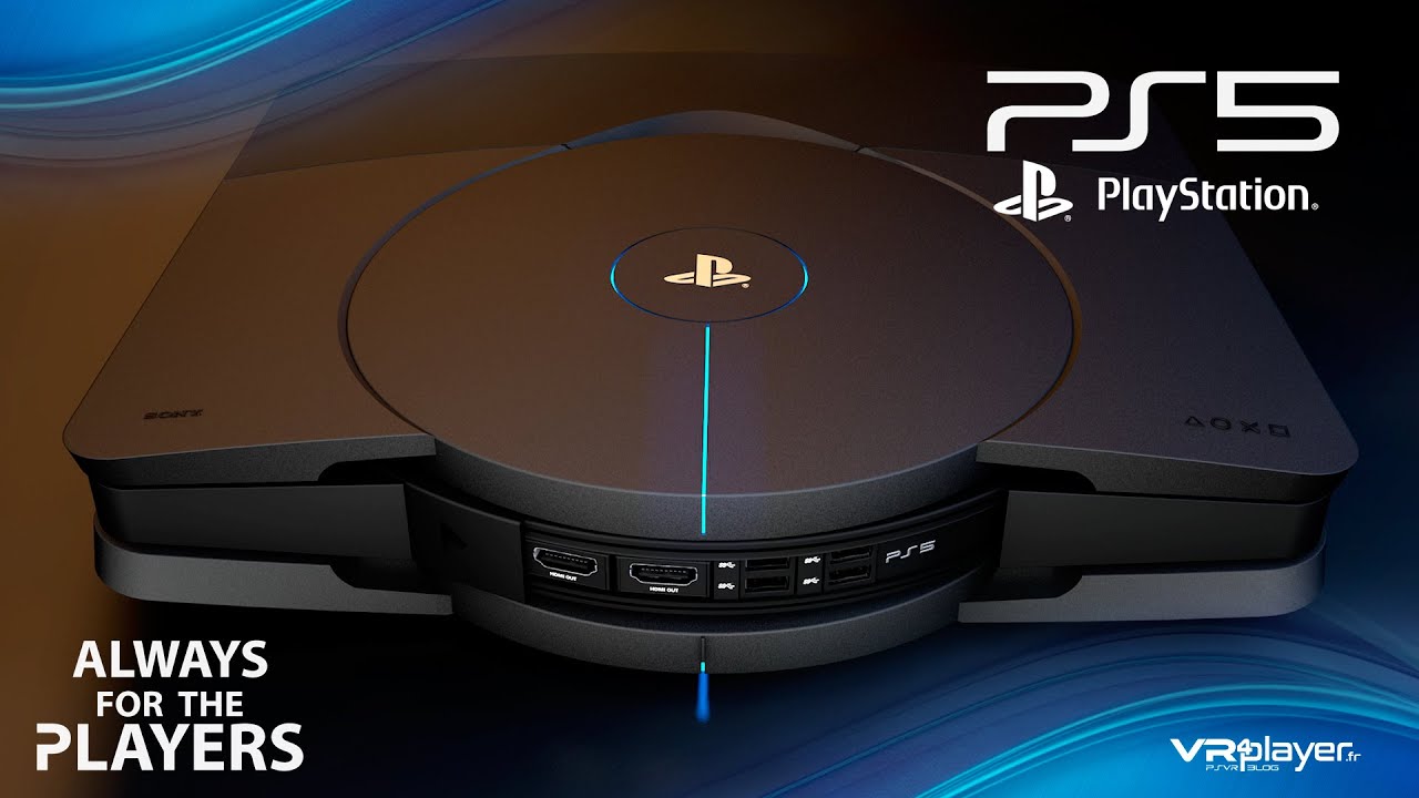 PS5 PlayStation 5 - Concept Design Trailer V2 - Welcome to the future of Gaming - VR4Player