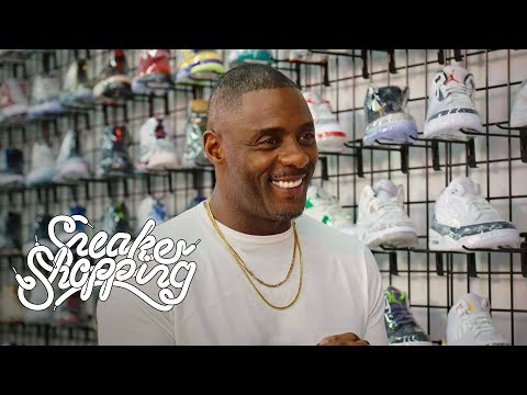 Idris Elba Goes Sneaker Shopping With Complex