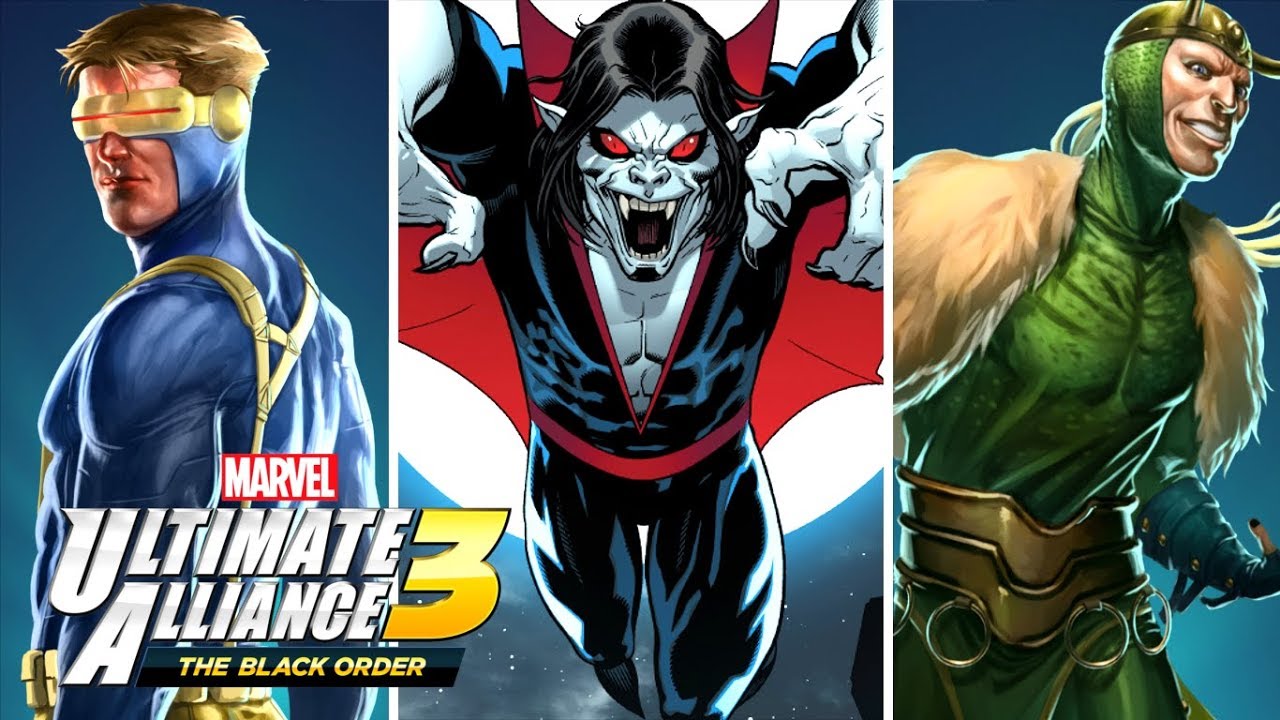 MARVEL ULTIMATE ALLIANCE 3 - Marvel Knights & X-Men DLC Characters Revealed & New Costume Details!