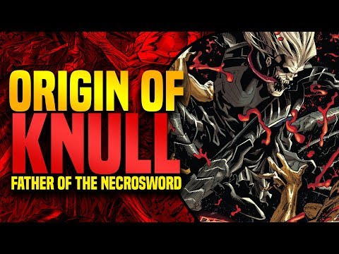 Origin Of Knull: The Birth Of The "Necrosword"+ "All-Black" The First Symbiote