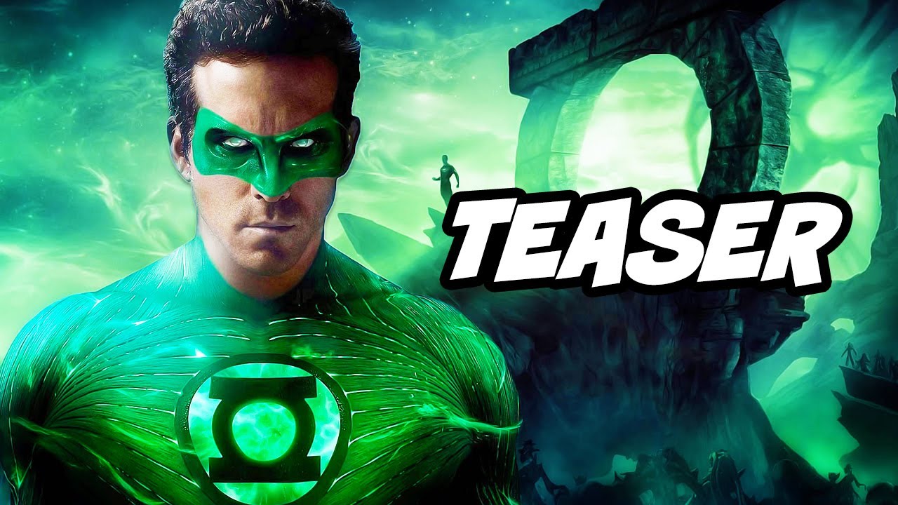 Green Lantern Teaser - Justice League Series and Ryan Reynolds Deadpool Jokes