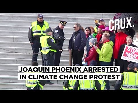 Joaquin Phoenix, Martin Sheen Arrested As Jane Fonda Leads Final Climate Protest