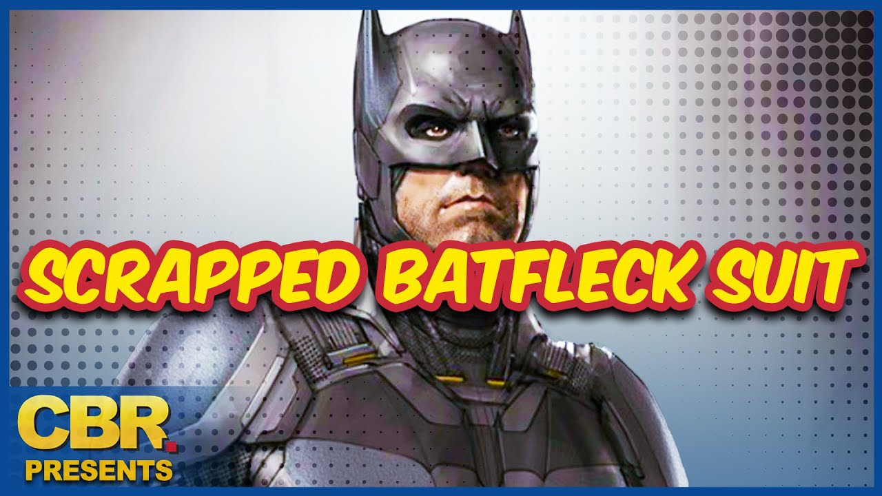 New concept art reveals an unused suit for Ben Affleck's Batman in his scrapped solo film