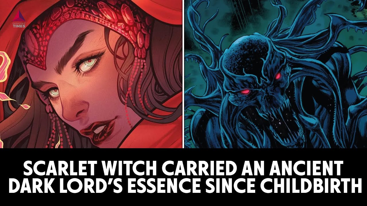 Scarlet Witch Carried An Ancient Dark Lord’s Essence Since Childbirth #Shorts