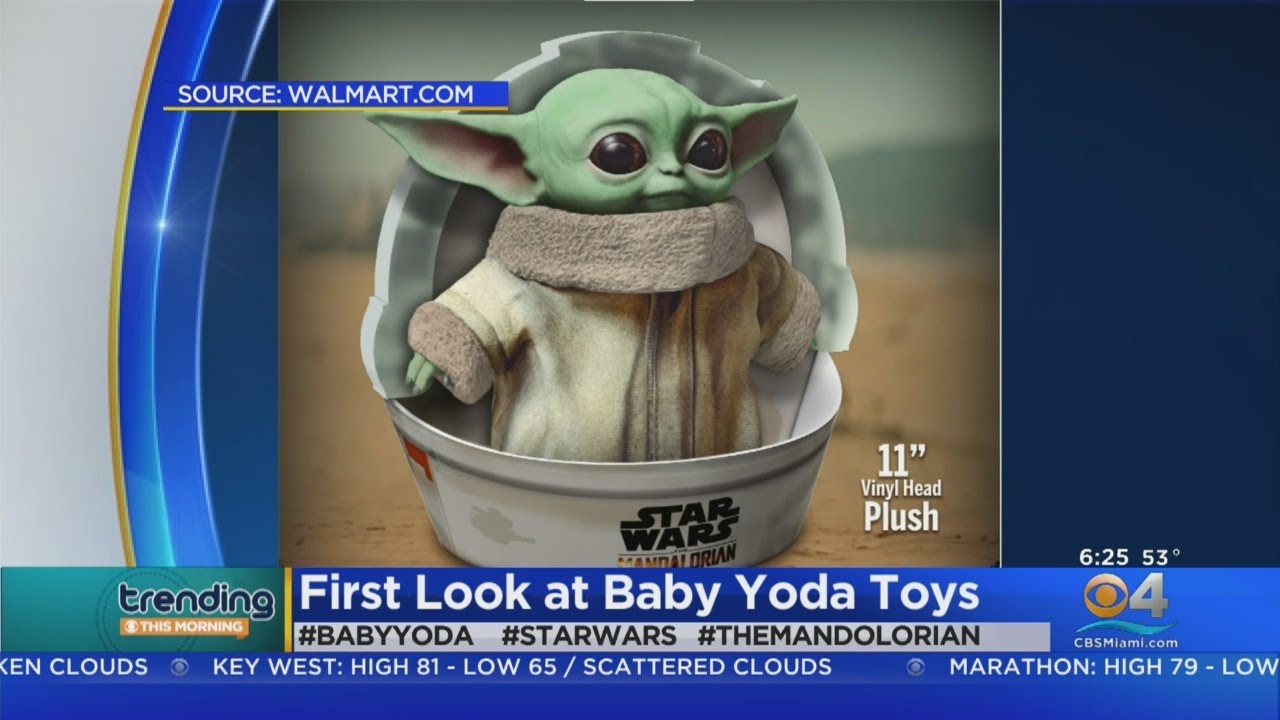 Trending: Baby Yoda Plush Toy