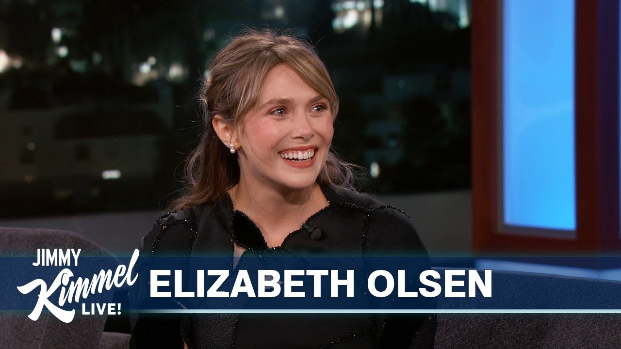 Elizabeth Olsen on Scarlet Witch & Hiding from Jimmy Kimmel