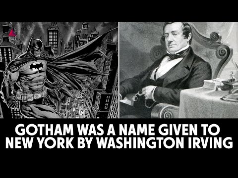 Gotham was a name given to new york by Washington Irving | #Shorts