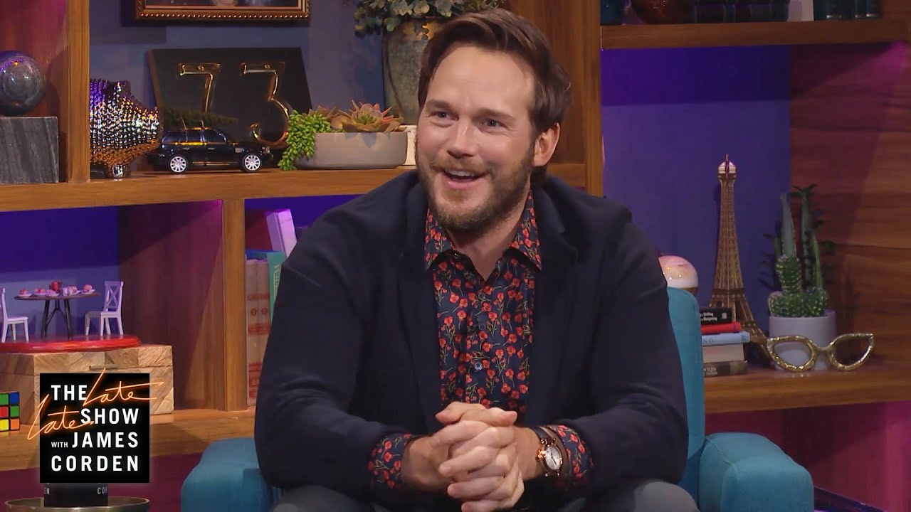 Chris Pratt Has Eyes for the Big Chair