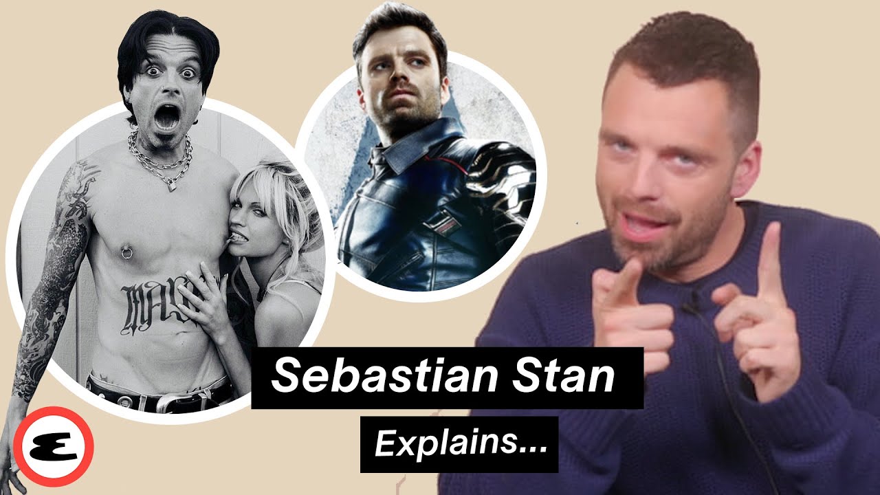 Sebastian Stan On Extreme Tommy Lee Transformation, Marvel & Star Wars | Explain This | Esquire