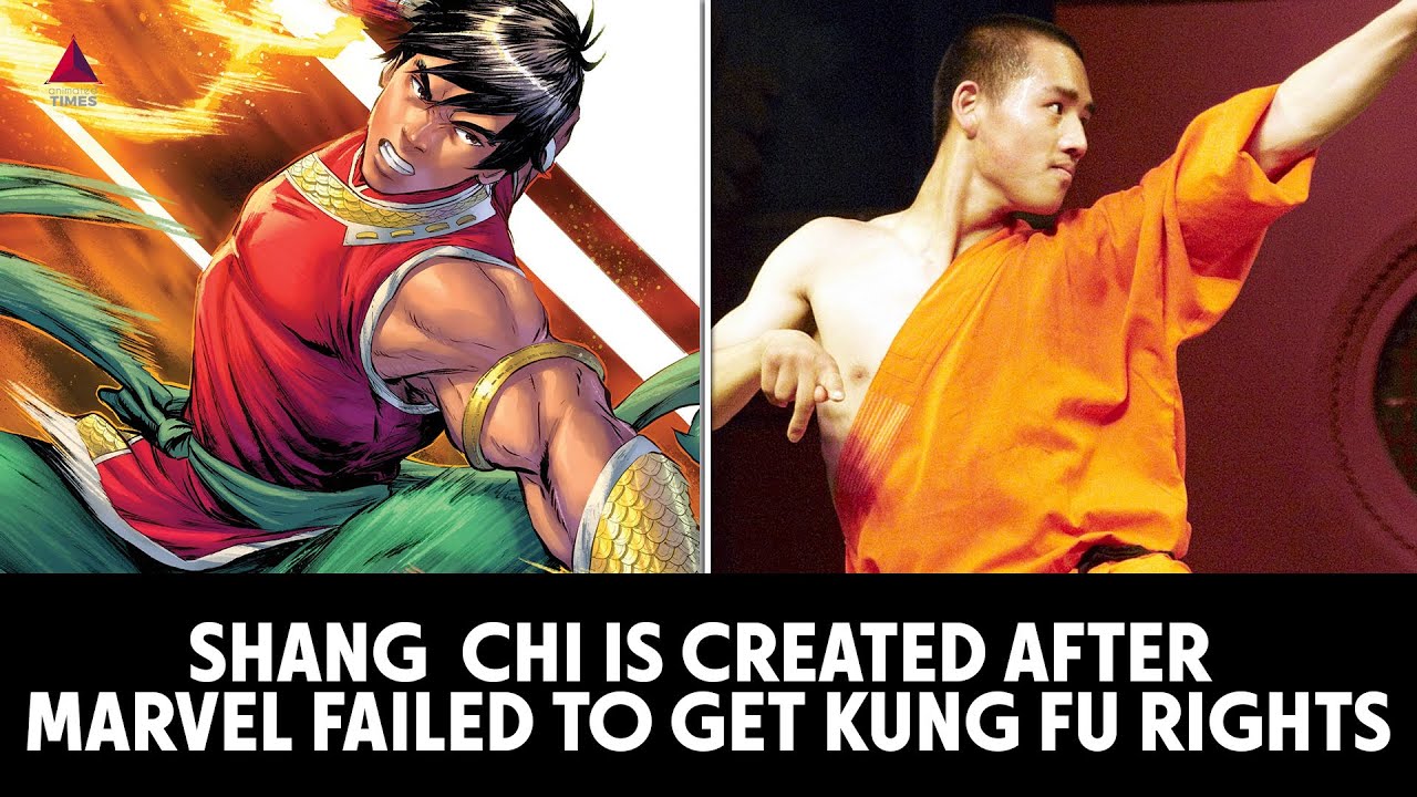 Shang  chi is created after marvel failed to get kung fu rights! | #Shorts