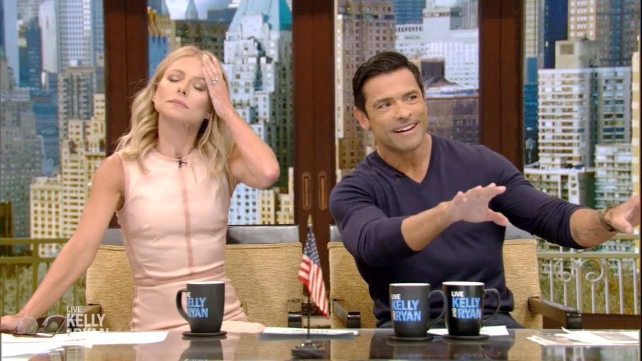 Mark Consuelos Wears Too Much Cologne