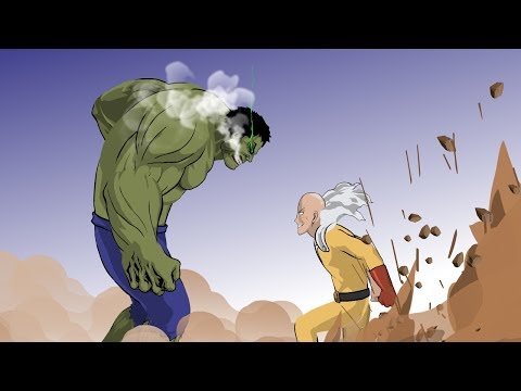 Hulk vs Saitama Animation (Part 2) - Taming The Beast