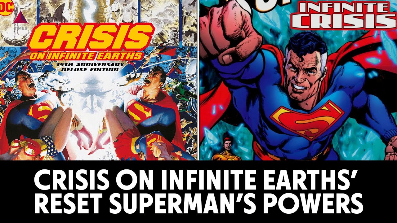 Crisis on Infinite Earths’ Reset Superman’s Powers | #Shorts