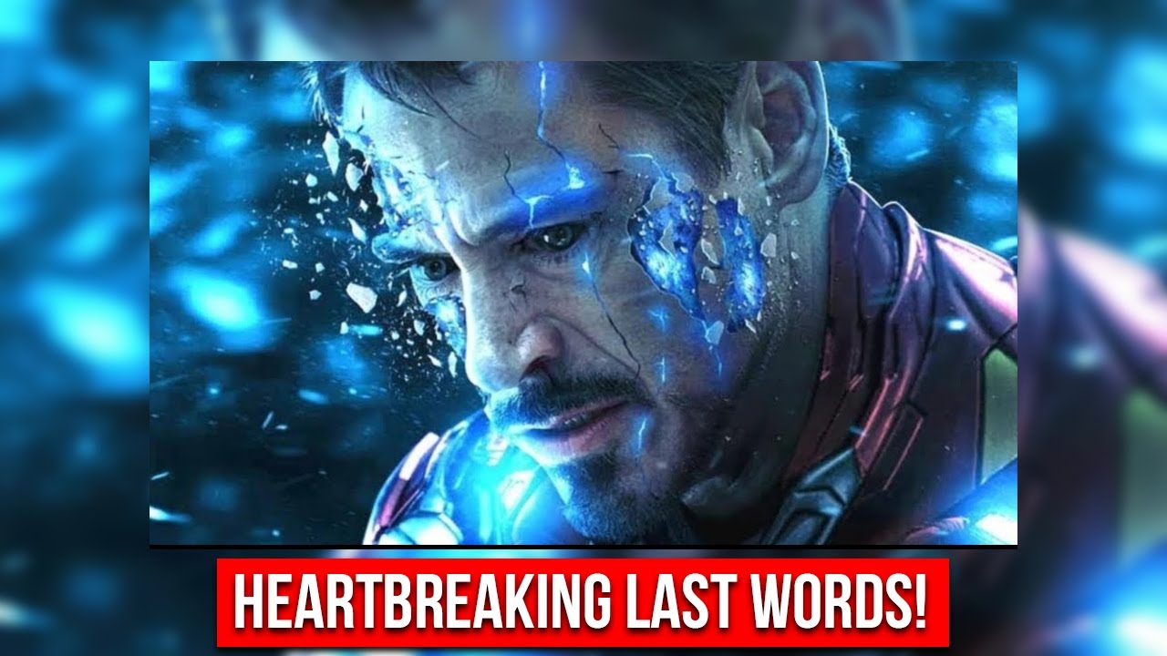 Endgame Script Reveals Tony Stark's Heartbreaking Last Thought