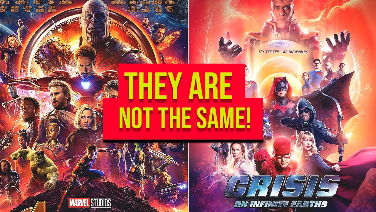 Don't Compare Crisis on Infinite Earths to Avengers Infinity War And Endgame