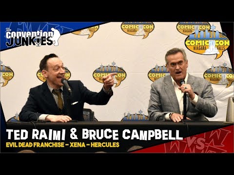 Bruce Campbell & Ted Raimi (Ash vs Evil Dead) Niagara Falls Comic Con 2019 Q&A Panel