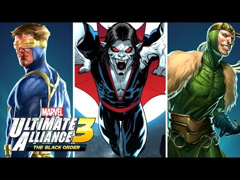 MARVEL ULTIMATE ALLIANCE 3 - Marvel Knights & X-Men DLC Characters Revealed & New Costume Details!