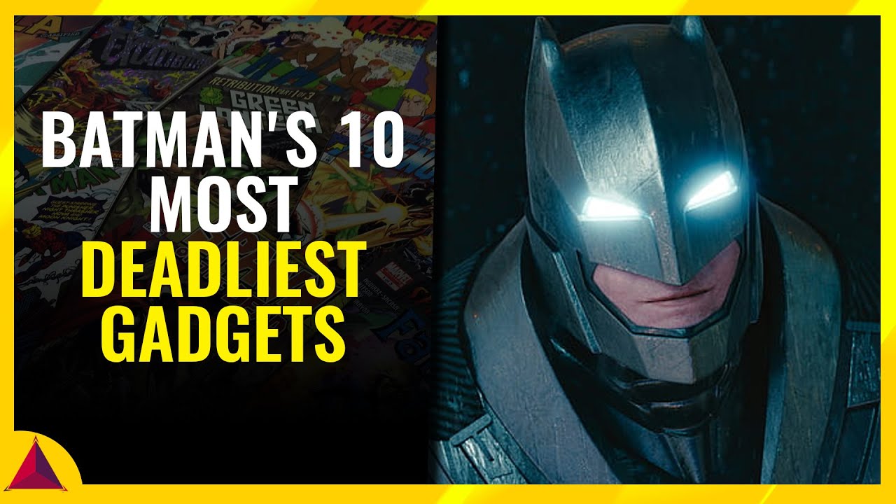 Batman's 10 Most Deadliest Gadgets