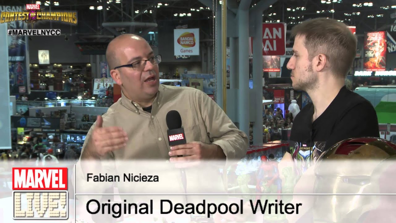 Learn the Origins of Deadpool with His Creator, Fabian Nicieza, on Marvel LIVE! from NYCC 2014