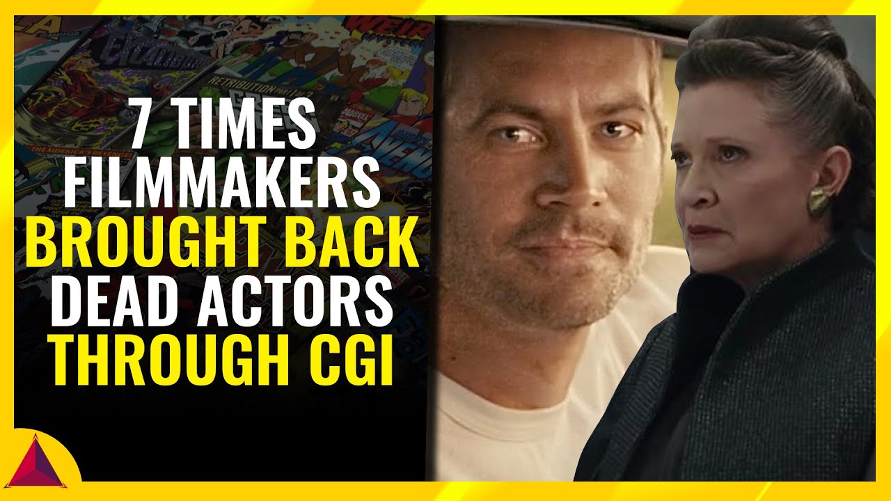 7 Times Filmmakers Brought Back Dead Actors Through CGI