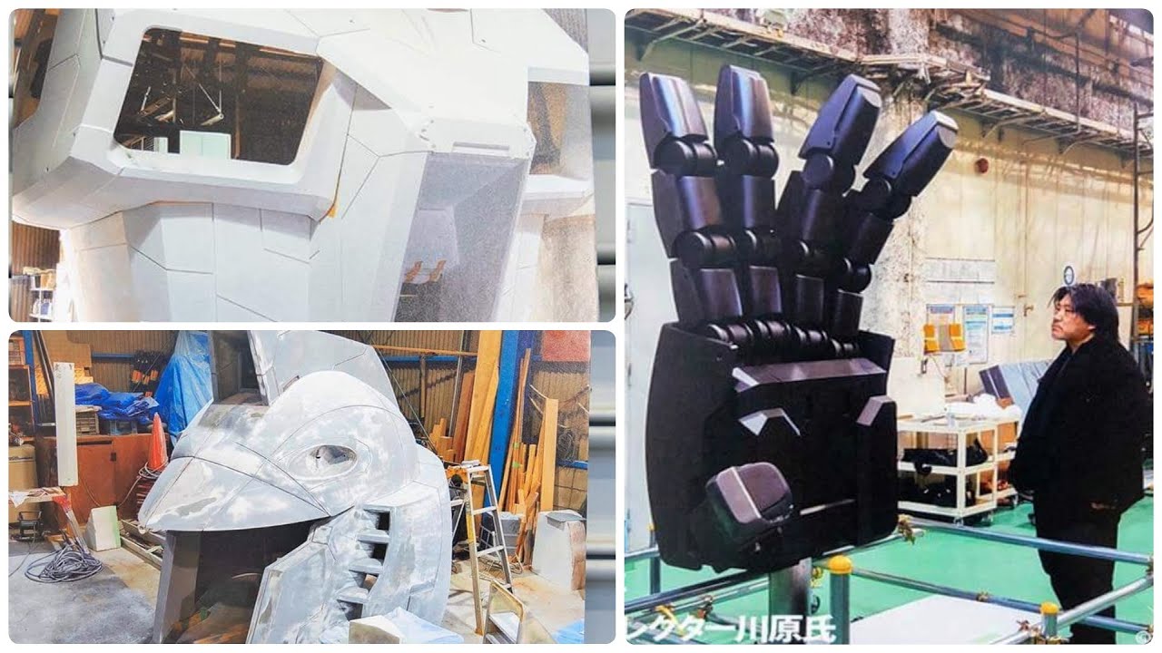Real Life Size Gundam In Yokohama Japan 💊💊💊💊