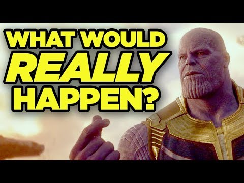 If Thanos' Snap REALLY Happened! Real-World Impact of Avengers Infinity War!