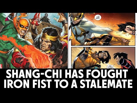 Shang chi has fought iron fist to a stalemate!  | #Shorts