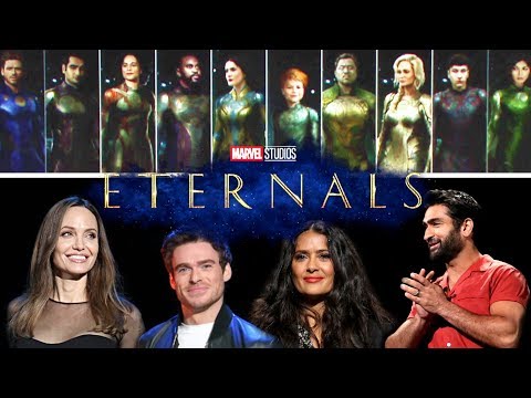 ETERNALS D23 Panel Footage (2019) Marvel Superhero Movie