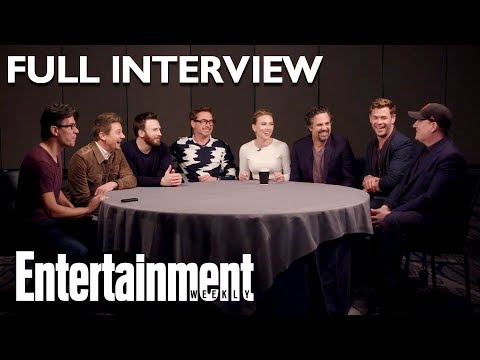 'Avengers: Endgame' Cast Full Roundtable Interview On Stan Lee & More | Entertainment Weekly