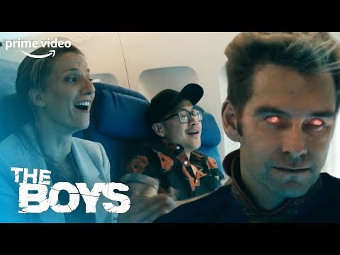 Homelander and Maeve's Cockpit Cock-up | The Boys | Prime Video
