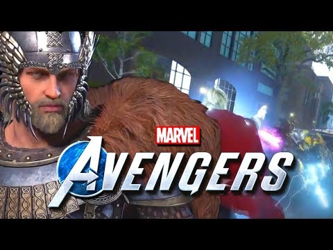 Marvel's Avengers Game | NEW Thor Design Gameplay & Alternate Skin Revealed !!!