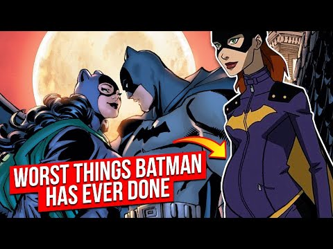 Top 10 Worst Things Batman Has Ever Done