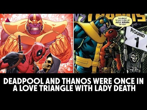 Deadpool and Thanos were once in a love triangle with Lady Death | #Shorts