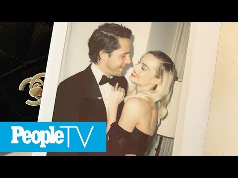 Margot Robbie Posts Rare Photo With Husband Tom Ackerley Before Hitting Oscars Red Carpet | PeopleTV