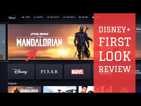 Disney Plus- First Look and Walk Through