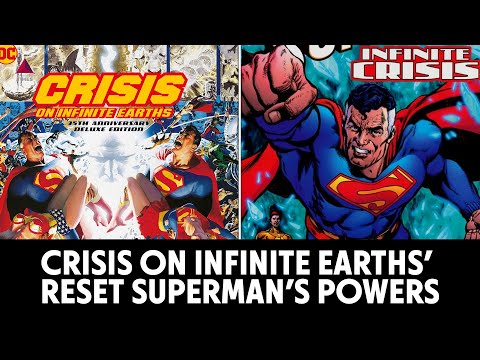 Crisis on Infinite Earths’ Reset Superman’s Powers | #Shorts