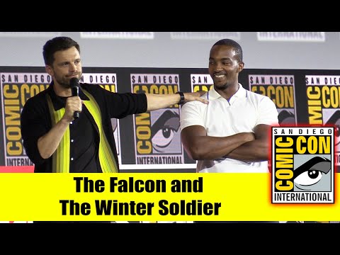 THE FALCON and THE WINTER SOLDIER | 2019 Marvel Comic Con Panel (Sebastian Stan, Anthony Mackie)