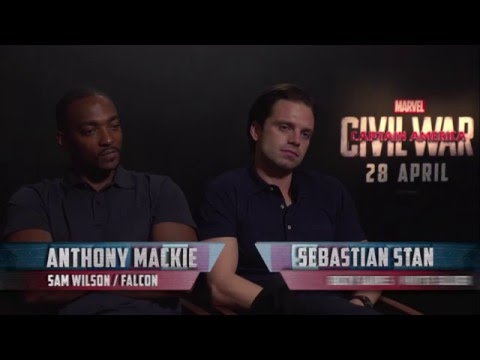 Falcon and The Winter Soldier brag about doing their own stunts