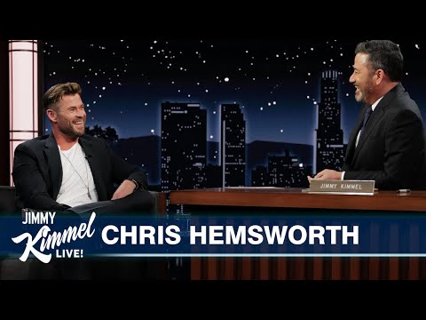 Chris Hemsworth on Sexiest Man Alive Chris Evans, Avengers Text Chain & Doing Terrifying Stunts