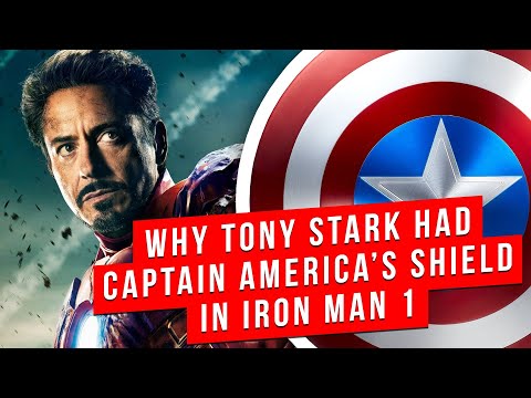Why Did Tony Stark Had Captain America's Shield In Iron Man 1?