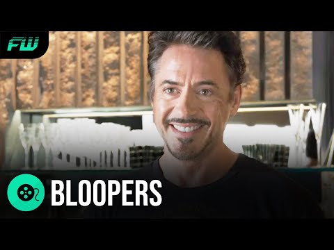 Most Hilarious Robert Downey Jr. Bloopers | Iron Man, Avengers, Sherlock Holmes, Tropic Thunder