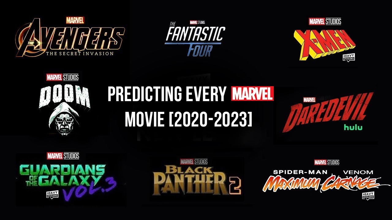 Predicting Every Marvel Movie Till 2023